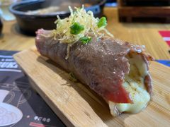 火男和牛榴莲握-今崎烧·关西寿喜烧专门店(永庆坊店)