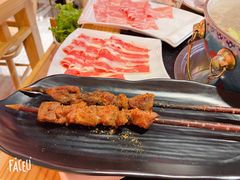 烤红柳枝羊肉串-京炭铜锅涮肉·羊蝎子·羊肉炉(保利·时光里店)