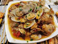 炒花甲-宝记烧烤·碳锅羊肉·羊蝎子火锅·夜食社(文体路创始店)