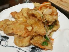-东来菜馆•手抓海鲜家常菜•海鲜锅贴(鸽子窝店)