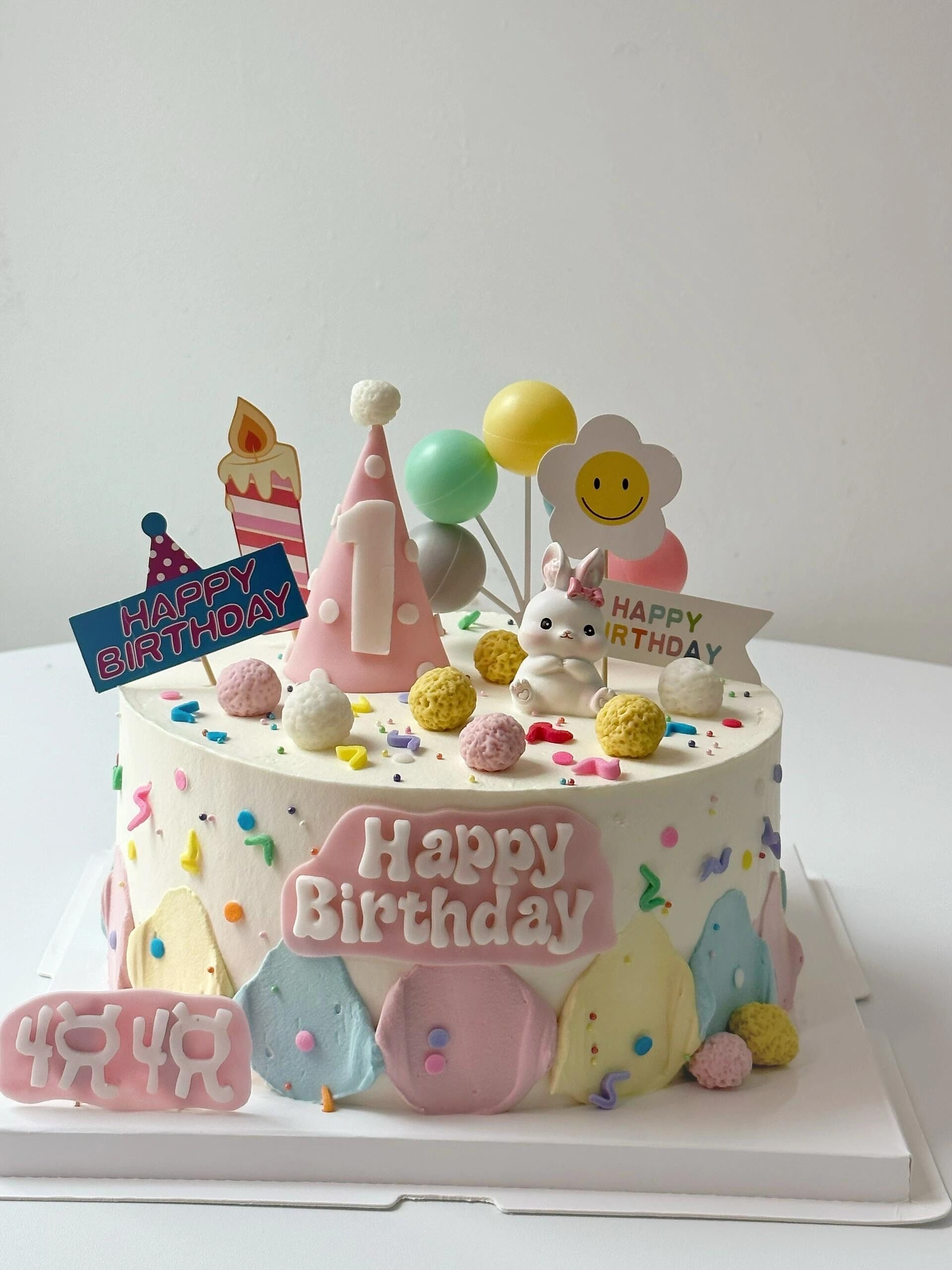女孩生日蛋糕 周岁蛋糕 女孩蛋糕 公主蛋糕