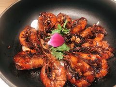黑白胡椒虾-金椰壳· 大厨新加坡菜(壹方城店)