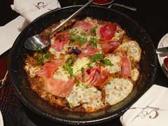 伊比利亚火腿鸡肉奶油芝士饭-C&R西班牙餐厅