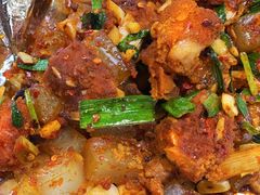 凉粉炒馍花-老兰家传统烧烤炒菜泡馍(小南门店)