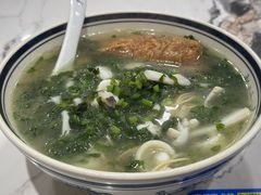 青咸菜目鱼汤面-老地方面馆(思南路店)