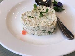 香椿豆腐糕-勺园中餐厅