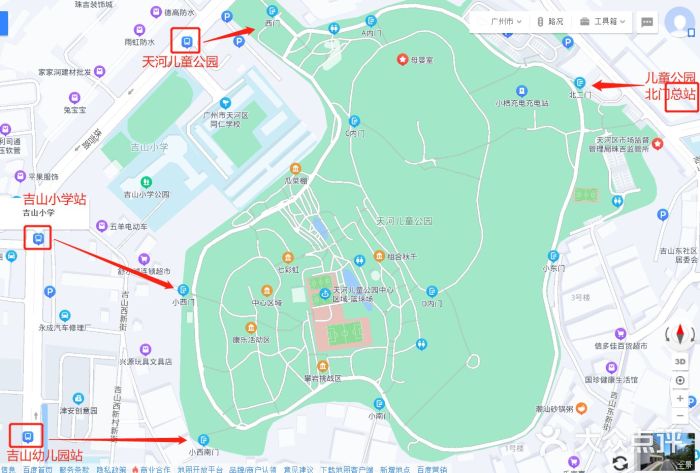 天河儿童公园图片
