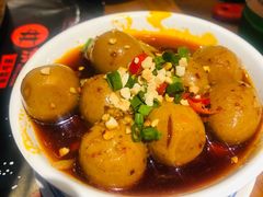辣卤鹌鹑蛋-炉小二铜锅牛蛙•川湘菜(三里屯店)