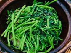 啫啫虾酱空心菜-熠盛粤味(永康路店)