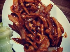 烤鱿鱼-炙热童年·老北京炙子烤肉(南锣鼓巷店)