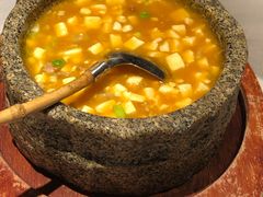 鸡汤虾仁豆腐-绿茶餐厅(燕郊永旺店)