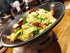 有机花菜炒肉-湘里乡亲甲王二老店