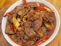 炒羊肝-野狗羊肉汤