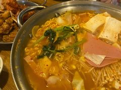 部队火锅-富乐满韩国正宗炸鸡韩国料理(虹泉路店)