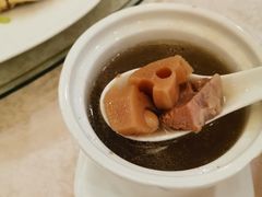 猪骨花生莲藕汤-新溢香国际酒店-中餐厅