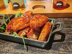 苹果木烟熏鸡翅-Goose Island Brewhouse鹅岛精酿啤酒餐厅