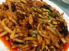 鱼香肉丝-闻道食府烙饼卷带鱼(原车耳营店原大觉寺店)