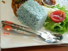 -蝶豆花蓝面条