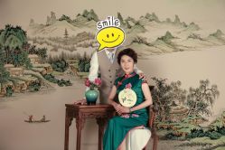 -时光纪亲子全家福照相馆(静安店母女写真父母纪念照)