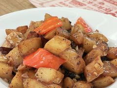 黑椒叉烧土豆丁-顺风汤馆·广府粤菜(江宸天街店)