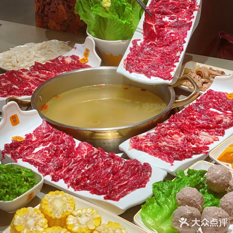 惊呆了！番禺巨大形潮汕牛肉火锅现场！