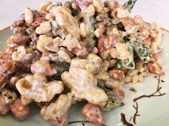 脆秋葵坚果沙拉-卫鼎轩·家宴(水上公园店)
