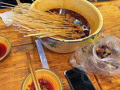 -拈签一笑黄牛肉辣卤串串
