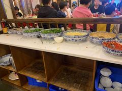 自助调料区-蜀辣居鲜货老火锅(红牌楼店)