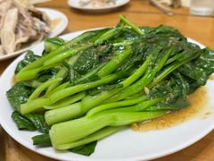 白灼青菜-贞味盐焗鸡(老城店)