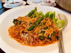 瑶柱炒菜心-北京四季酒店·采逸轩