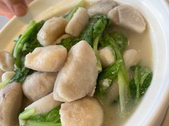 鸡毛菜烧芋头-西湖春天•老字号杭州菜(百汇店)