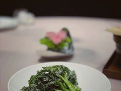徽酱烤菜心-徽季荣派徽菜