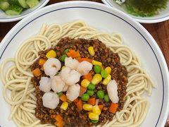 虾仁炸酱面-奎元馆.百年奎元.非遗传承(西湖边的解放路店)