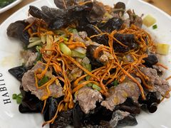 虫草花云耳蒸牛肉-众源美食(光复阁店)