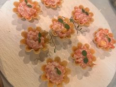 蜜柚脆薯三文鱼-大潮淮·淮扬菜(何园旗舰店)