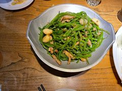 干锅长扁豆-双合园·海鲜水饺青岛菜(上清路店)