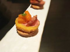酥皮鹅肝配鲜无花果酱-庐灶江南·江南菜·四合院Bistro(东直门雍和宫·原华侨宾馆店)