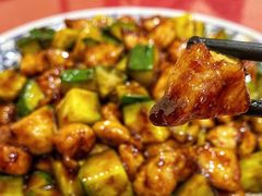 酱爆鸡丁-北大地皖峰饭馆