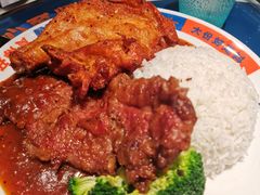 鸡肶牛排饭-伯友茶记(中华广场店)