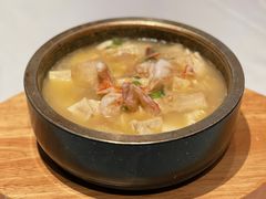 竹笙火腿炖豆腐-江南厨子(万象天地店)