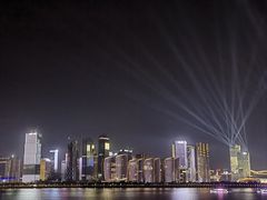 -钱江新城灯光秀