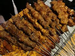 羊肉串-游园觅食记夜市·小龙虾大排档