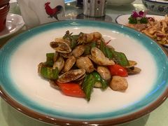 花甲爆炒墨鱼仔-顺风山庄(水濂山店)