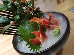 刺身三品-鲔吞·和牛寿喜烧(闵行区绿瘦酒店)