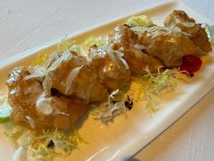 柚子沙拉虾球-三号黄浦会Canton Table