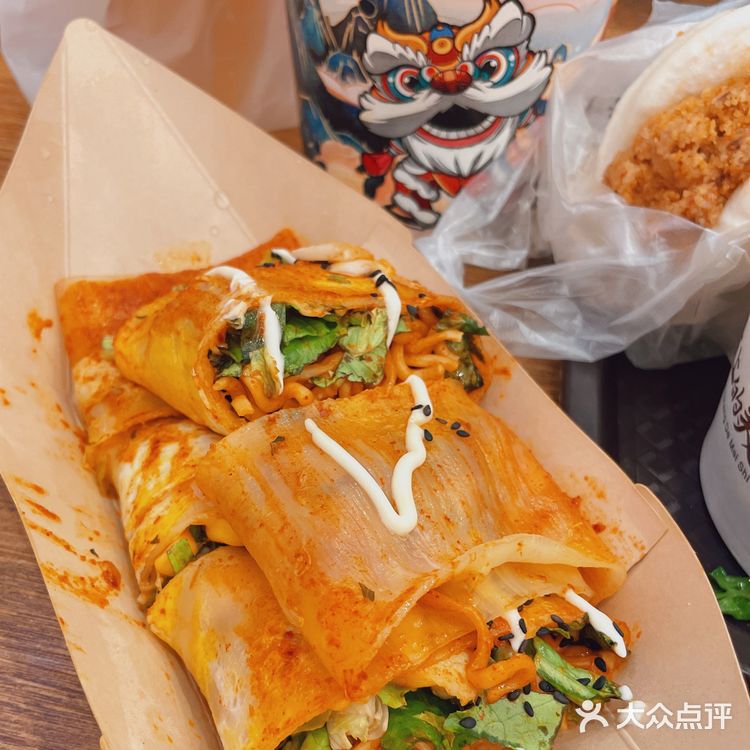 夜宵时间❗火鸡面烤冷面/粉蒸肉夹馍/超豪华烤冷面/串串…[色]