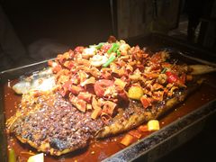 -探鱼·鲜青椒爽麻烤鱼(广州欣荣广场店)