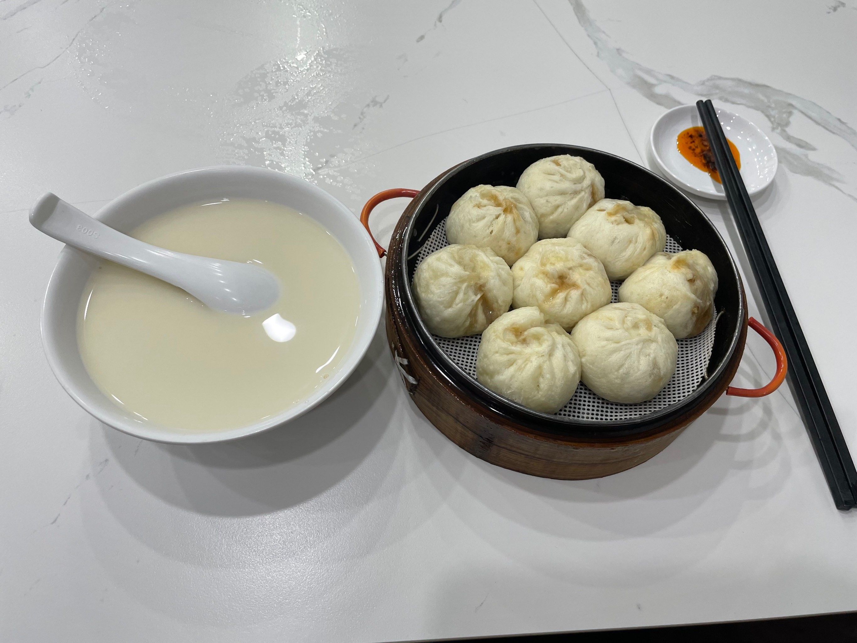 上班早餐,很丰盛