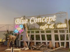 -Blue Concept Cafe&Farm·關於藍