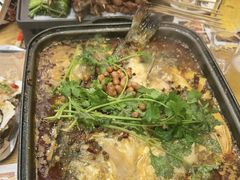 -東豫狼鲜货烧烤. 碳火烤鱼. 小龙虾(上海首店)